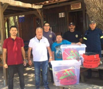 Επίσκεψη του ΣΠΑΥ στο πυροφυλάκιο Ηλιούπολης.