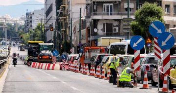 Έργα σε δρόμους της Αθήνας και μερική διακοπή κυκλοφορίας (Κυριακή 12.07.2020)