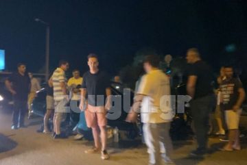 Tροχαίο ατύχημα στη λεωφόρο Σουνίου στο Λαγονήσι