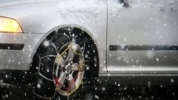 Διακοπή κυκλοφορίας λόγω της κακοκαιρίας στη λεωφόρο Πάρνηθος