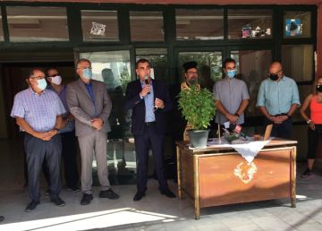 Παρουσία του Υπουργού Εσωτερικών ο αγιασμός στο 3ο Λύκειο Αργυρούπολης