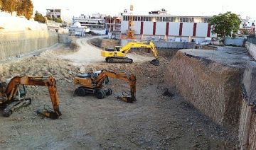 Σε εξέλιξη το έργο κατασκευής Υπόγειου Χώρου Στάθμευσης στο Δημοτικό Στάδιο του Αγ. Δημητρίου