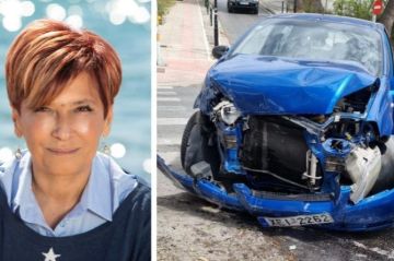 Σοβαρό τροχαίο για την αντιδήμαρχο Αλίμου, Δώρα Σύρμα, στον Άγιο Δημήτριο