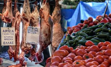 Φωτιά οι τιμές των αμνοεριφίων - Στα ύψη τα οπωροκηπευτικά