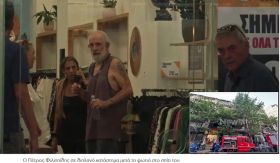 Κάηκε το διαμέρισμα του Πέτρου Φιλιππίδη στην Πατησίων - Καλά στην υγεία του ο ηθοποιός που βρισκόταν μέσα