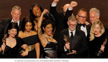 Όσκαρ 2026: One Battle After Another ο μεγάλος νικητής της βραδιάς.