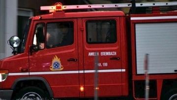 Πυρκαγιά σε ακατοίκητο οίκημα στον Βύρωνα