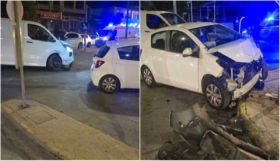 Τροχαίο με τραυματίες στα Βλάχικα της Βάρης 