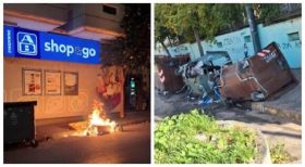 Νέοι βανδαλισμοί και εμπρησμοί κάδων από αγνώστους στον Δήμο Βύρωνα