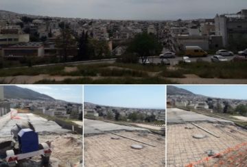 Κώστας Γ. Σεφτελής Αντιδήμαρχος Τεχνικών Υπηρεσιών Ηλιούπολης: ''Εργασίες και τοποθέτηση τραπεζόπαγκων στο Χαλικάκη''