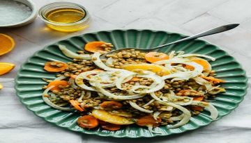 Η συνταγή της ημέρας, Παρασκευή 6 Μαρτίου 2026: ''Ζεστή σαλάτα με φακές με πορτοκάλι''