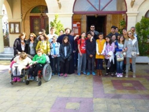 Φιλόθεος φιλοξενία για τα παιδιά του Ειδικού Γυμνασίου Αργολίδας στον Ιερό Ναό της Αγίας Μαρίνας