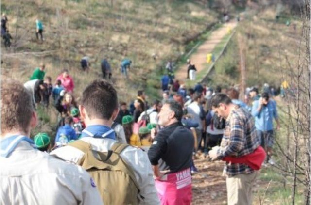 Η προσπάθεια του Δήμου Βύρωνα και του ΣΠΑΥ να ξαναδοθεί ζωή στο βουνό του Υμηττού στέφθηκε με απόλυτη επιτυχία