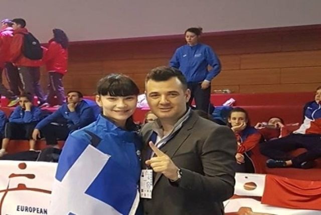Χρυσό η Ιωάννα Δεσύλλα στο Ευρωπαϊκό Πρωτάθλημα ταεκβοντό  U21 