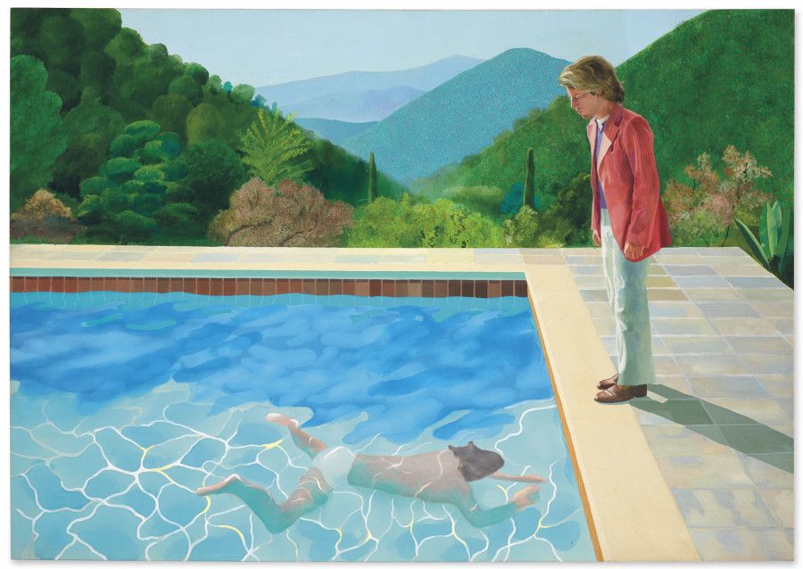 Η ιστορία πίσω από τον διάσημο πίνακα ''Πορτραίτο ενός καλλιτέχνη (Πισίνα με δύο φιγούρες)'' του Χόκνεϊ 