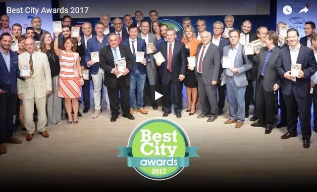 Best City Awards 2017 - Χρυσό για την Ηλιούπολη για τους  Έξυπνους Υδρομετρητές σε σχολεία της.
