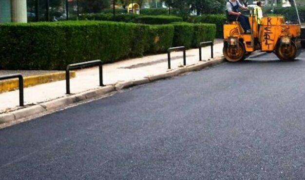 Ανακατασκευή οδοστρώματος σε 66 οδούς του δήμου Δάφνης – Υμηττού