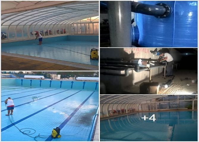 Ολοκληρώθηκαν οι παρεμβάσεις καθαρισμού και συντήρησης στο Δημοτικό κολυμβητήριο Ηλιούπολης 