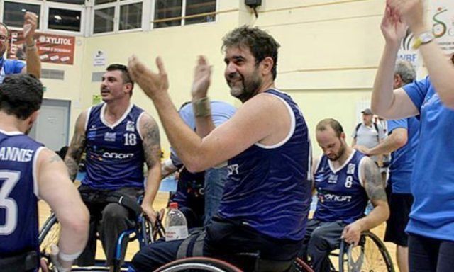 Χρυσή η Εθνική Ελλάδος μπάσκετ με αμαξίδιο