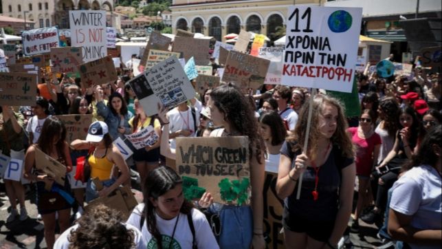 Διαδηλώσεις, σήμερα,  στην Αθήνα για την Κλιματική Αλλαγή.