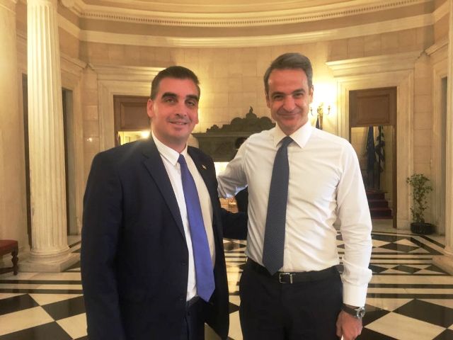 Συνάντηση δημάρχου Ελληνικού-Αργυρούπολης με τον Πρωθυπουργό Κ. Μητσοτάκη