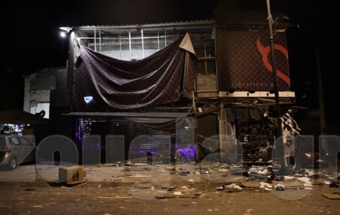 Έκρηξη σε κατάστημα ερωτικών ειδών στο Γκάζι