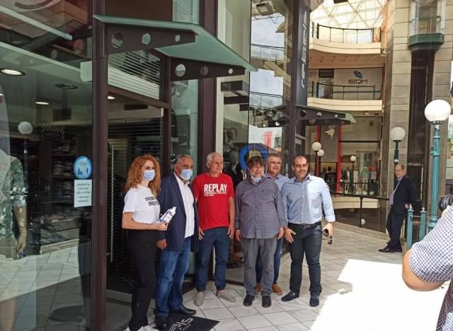 Εμπορικός Σύλλογος Ηλιούπολης: ''Διανομή υγιειονομικού υλικού πραγματοποίησε σήμερα το Επαγγελματικό Επιμελητήριο Αθηνών''