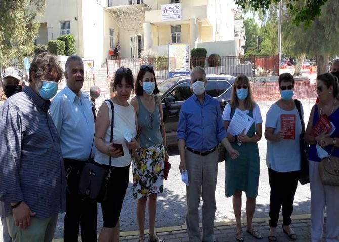 ΟΜ ΣΥΡΙΖΑ-Προοδευτική Συμμαχία Ηλιούπολης: ''Δράση σε όλες τις Κοινωνικές Δομές του Δήμου Ηλιούπολης και στο Κέντρο Υγείας.''