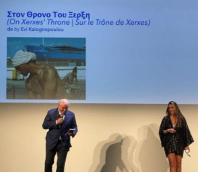 Κάννες: Βραβεύτηκε η ελληνική ταινία ''Στον θρόνο του Ξέρξη'' με τον Γ. Μαζωνάκη