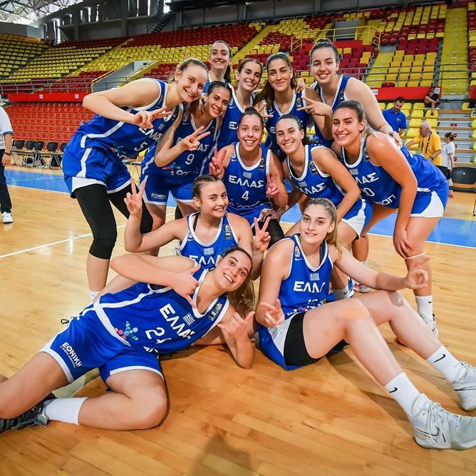 Ευρωπαϊκό Νέων γυναικών Β. κατηγορίας: Στην 5η θέση τερμάτισε η Εθνική, 74-49 τη Γερμανία