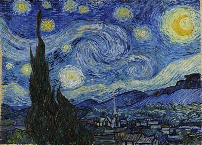 Η ''Έναστρη νύχτα'' του Vincent Van Gogh - (η ιστορία του πίνακα)