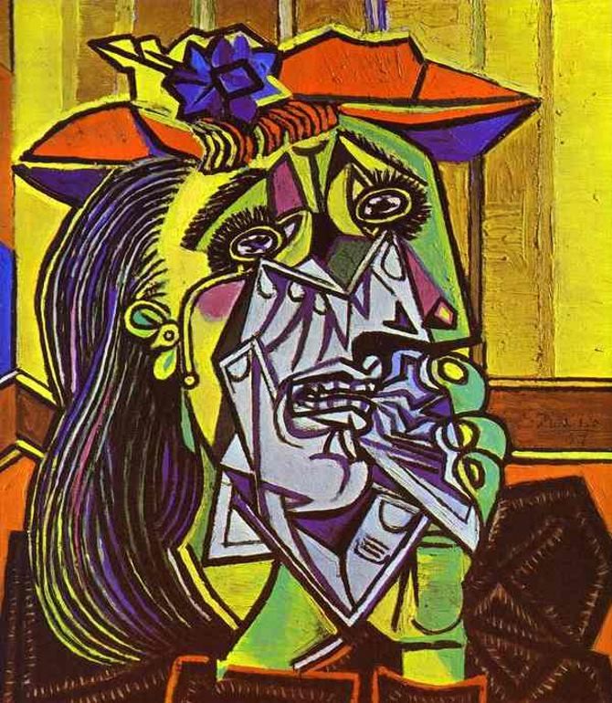 ''The Weeping Woman'', Pablo Picasso, 1937 (ποια ήταν η γυναίκα πίσω από τον πίνακα)