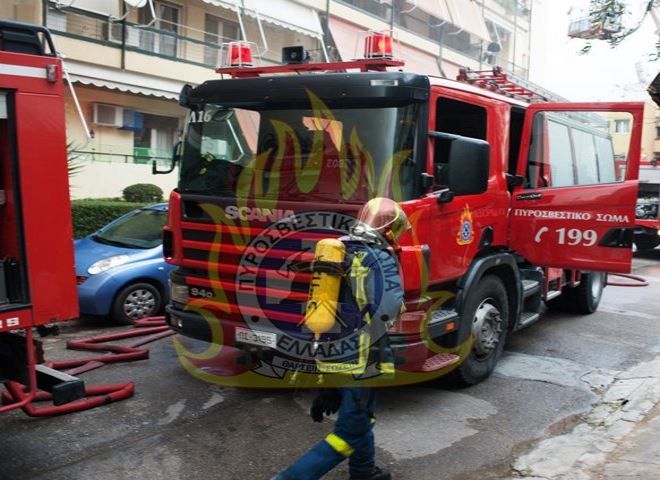 Πυρκαγιά με νεκρή γυναίκα σε διαμέρισμα στο δήμο Ζωγράφου.