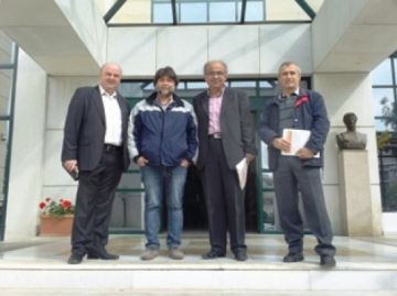 Ο ΕΠΙΚΕΦΑΛΗΣ ΤΟΥ ΕΝΑΚ κ. ΔΗΜΗΤΡΗΣ ΠΑΝΤΑΖΟΠΟΥΛΟΣ ΣΤΟ ΔΗΜΑΡΧΕΙΟ