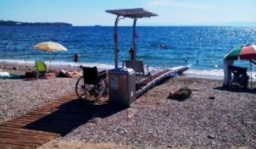 Η ελεύθερη παραλία της Βούλας απέκτησε Seatrack