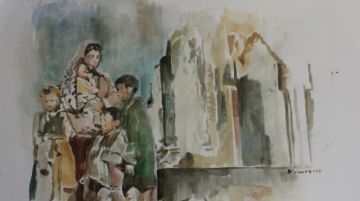 Μικρασιατική καταστροφή: Έκθεση με ζωγραφικά έργα της Βασιλικής Ηλιακοπούλου για τους πρόσφυγες